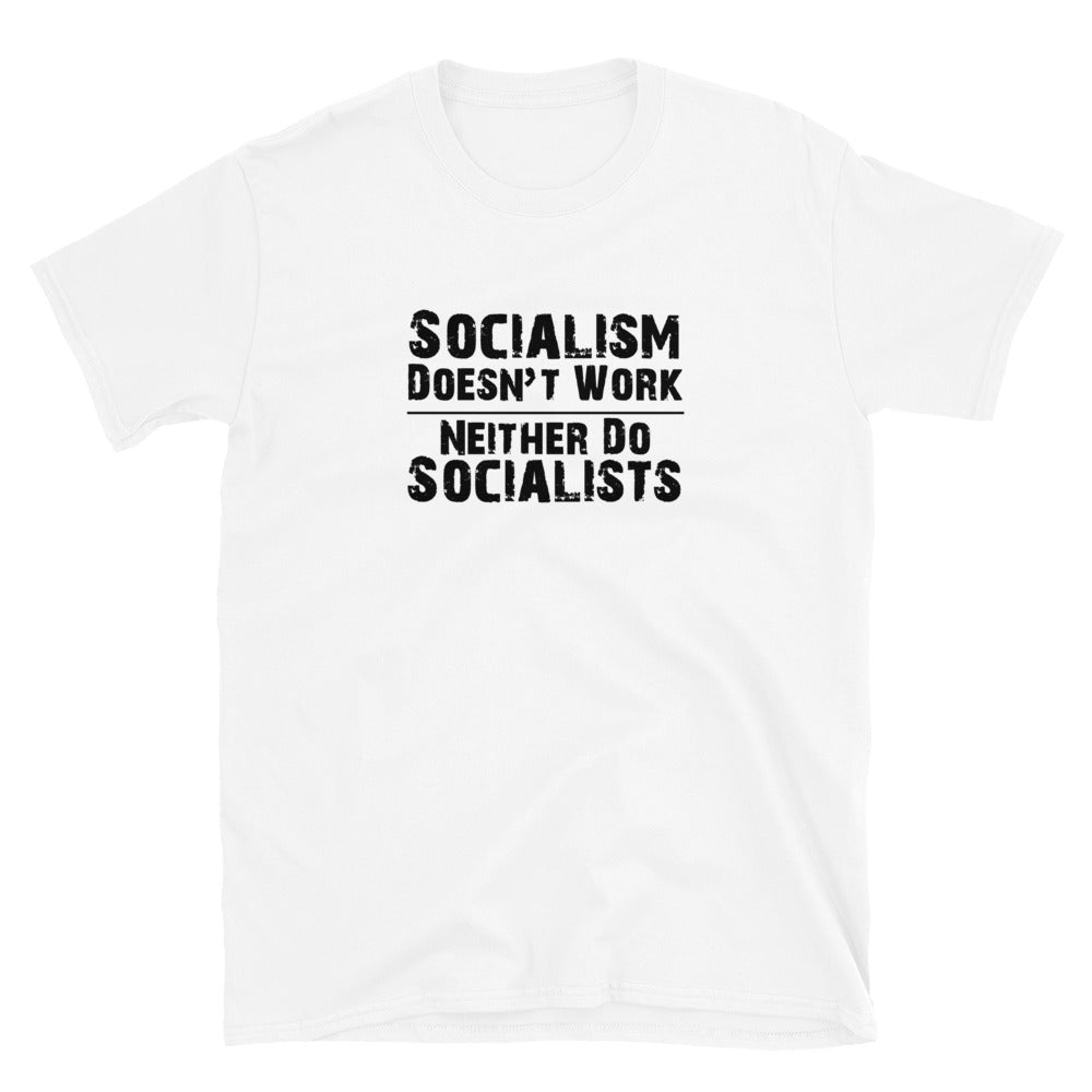 Socialism Doesn't Work (Clean) Short-Sleeve Unisex T-Shirt