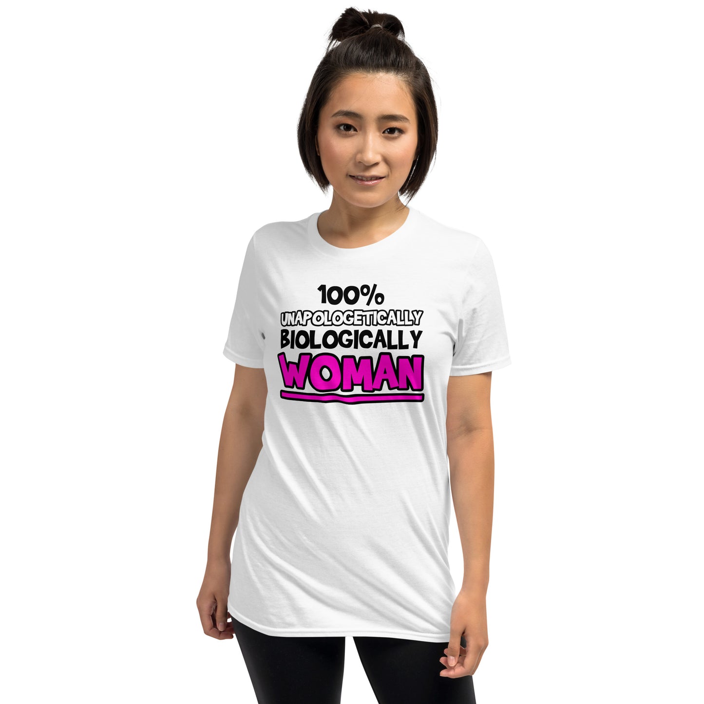 100% UNAPOLOGETICALLY Short-Sleeve Unisex T-Shirt