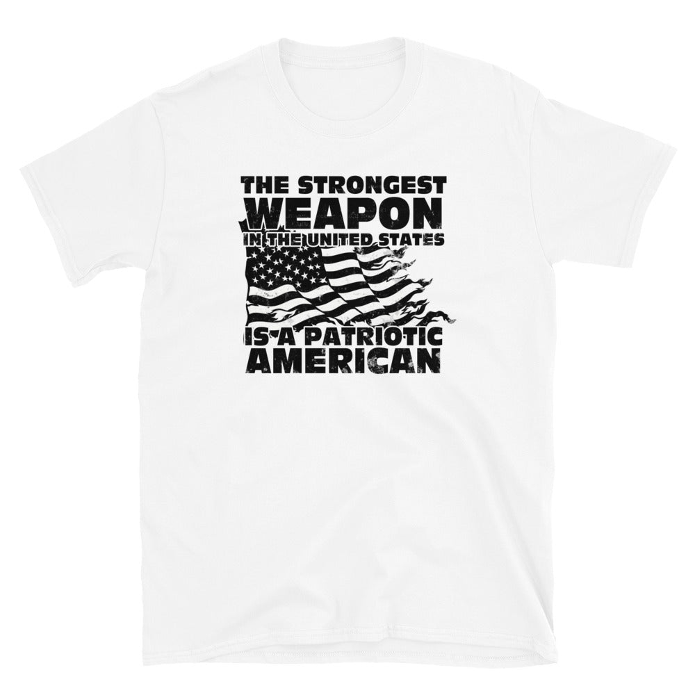 Patriotic American Short-Sleeve Unisex T-Shirt