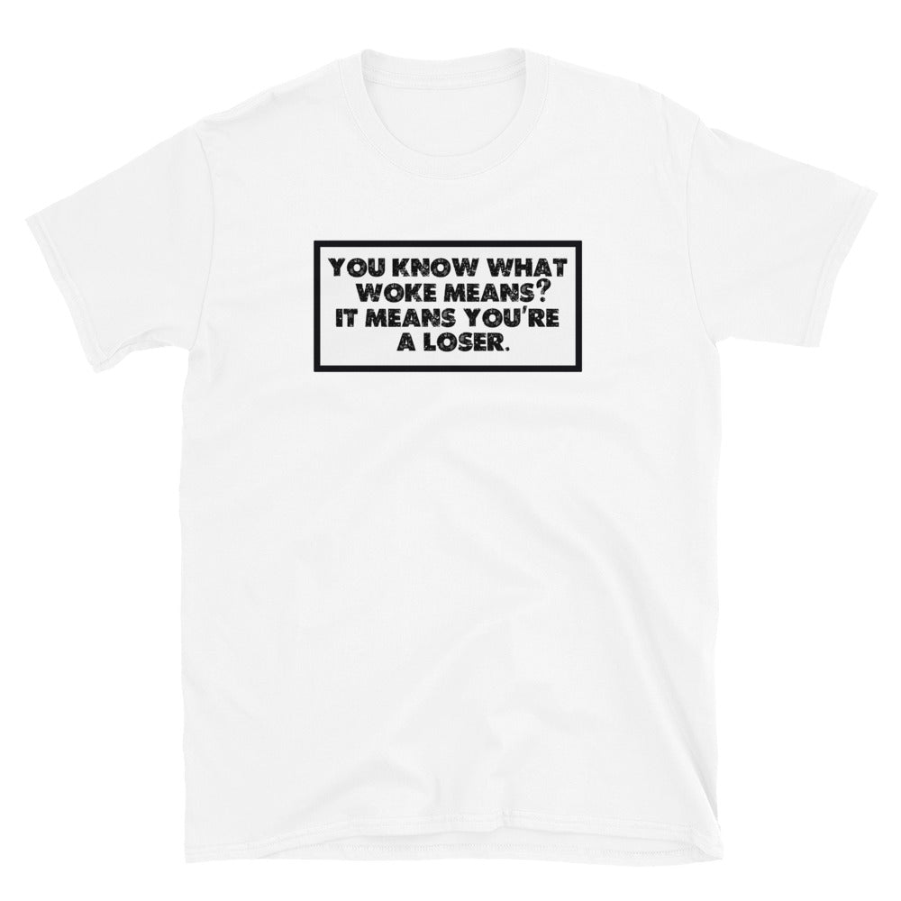 Woke (Clean) Short-Sleeve Unisex T-Shirt