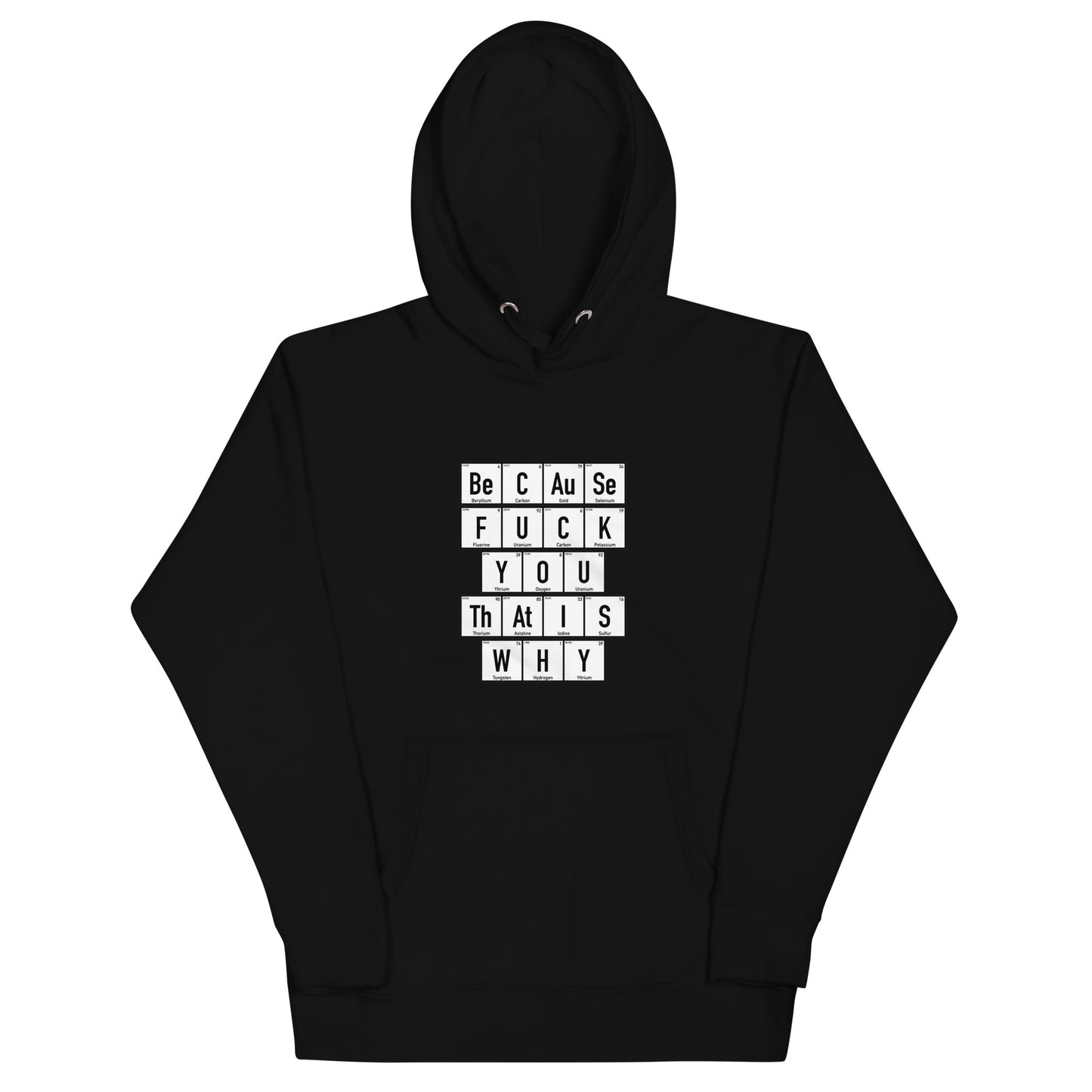 Because F You Unisex Hoodie