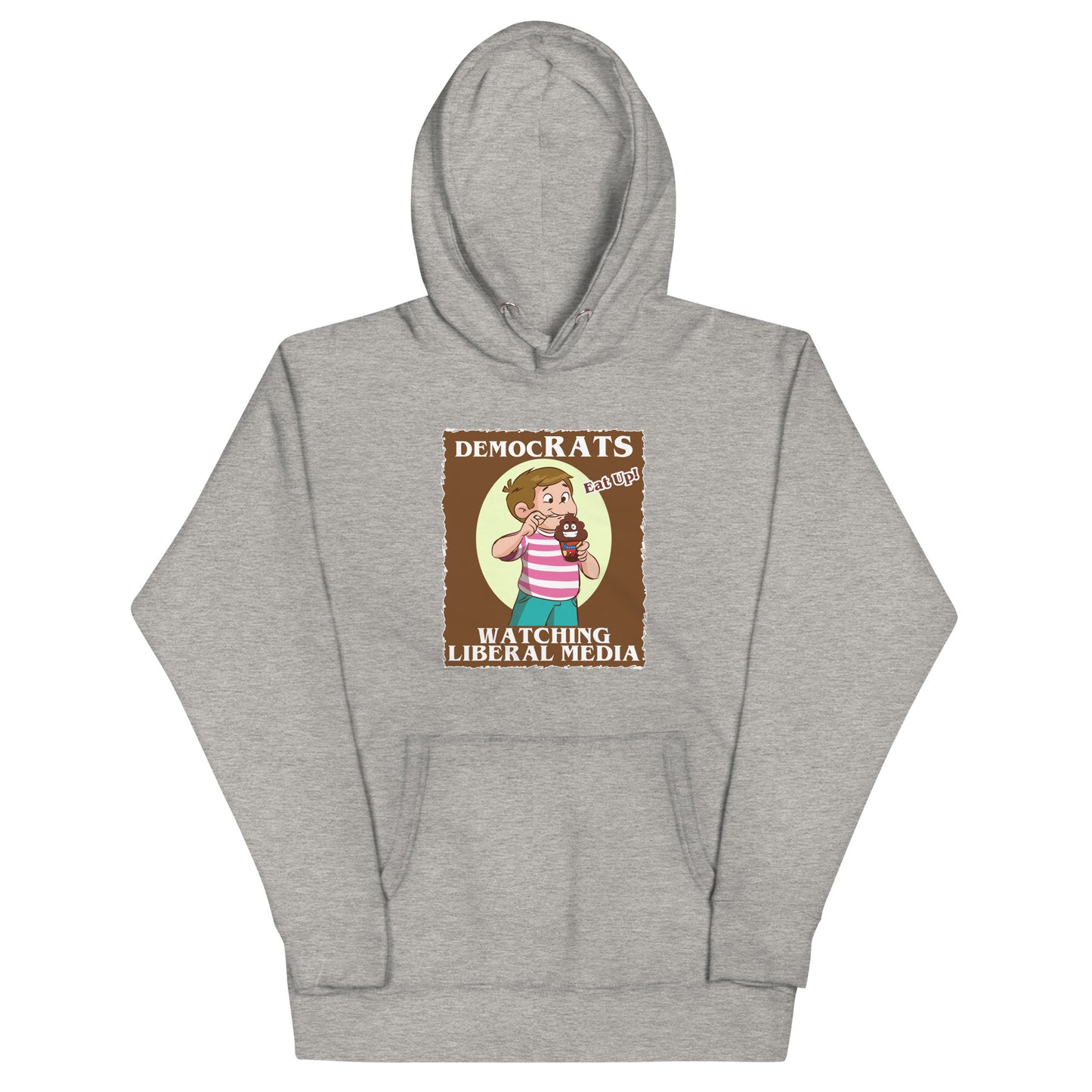 DemocRATS Liberal Media Unisex Hoodie