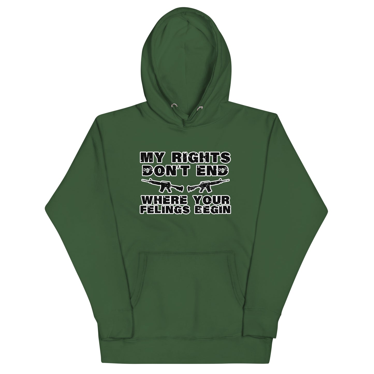 My Rights Don't End  Unisex Hoodie