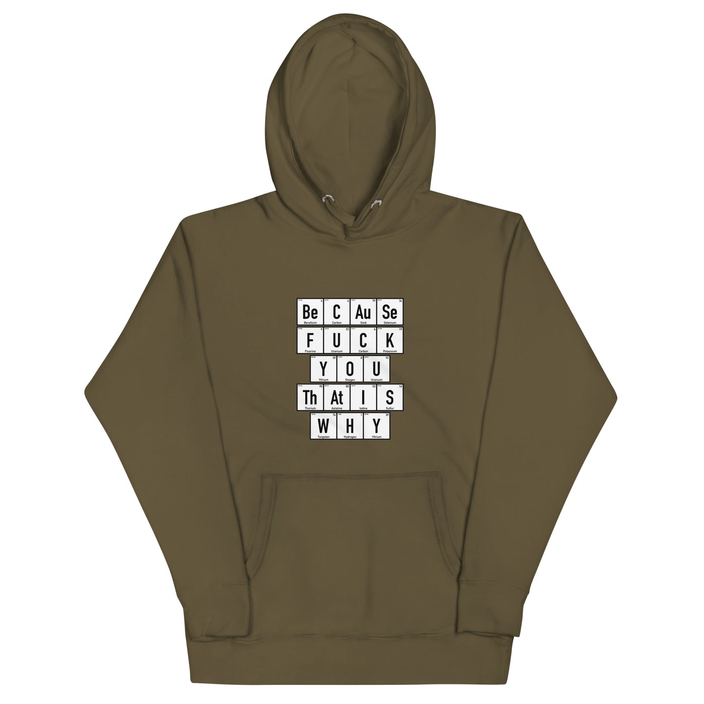 Because F You Unisex Hoodie