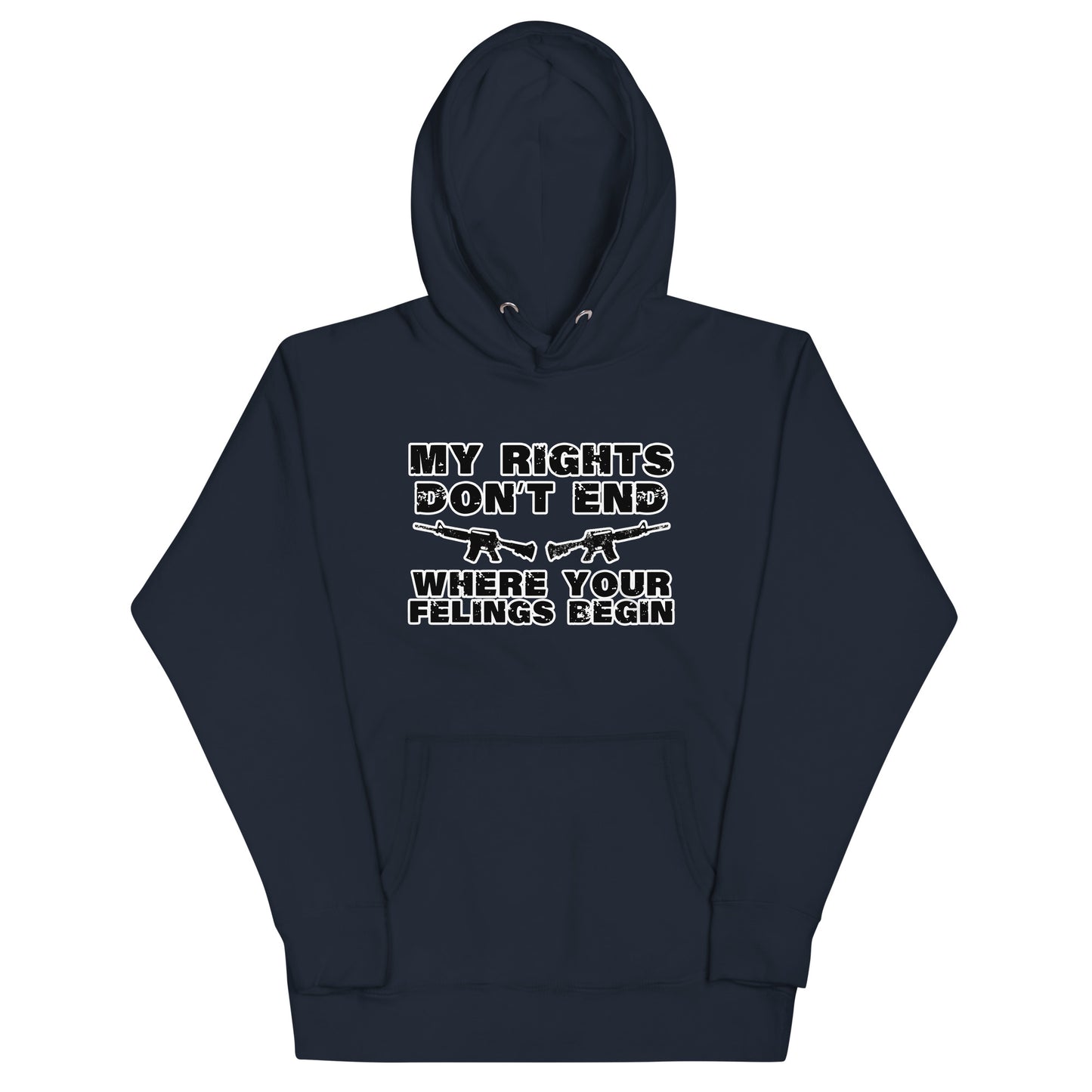 My Rights Don't End  Unisex Hoodie