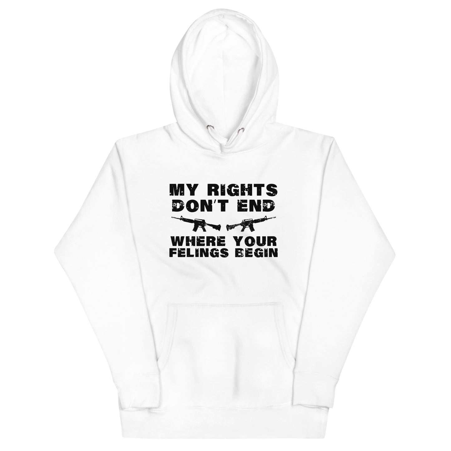 My Rights Don't End  Unisex Hoodie