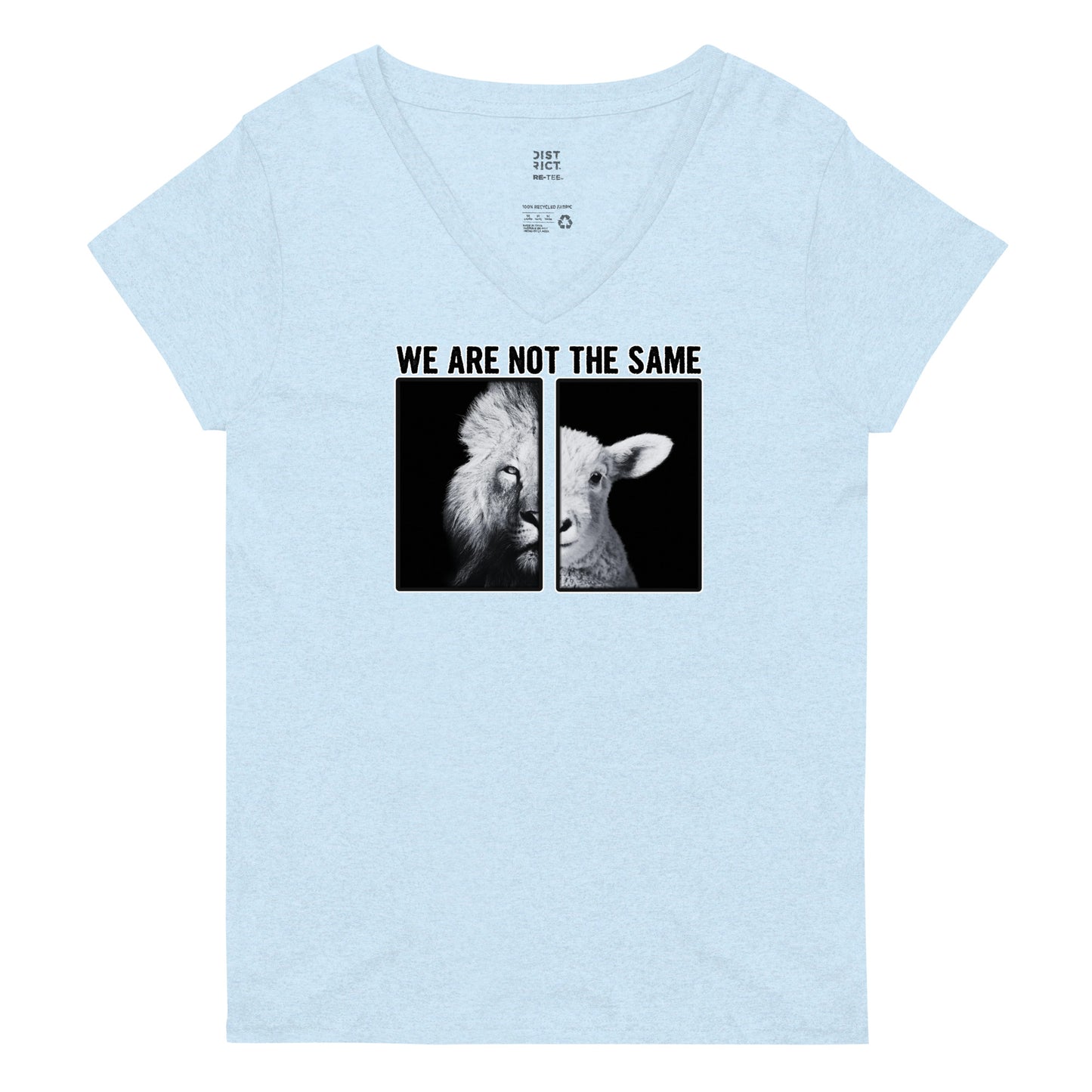 We Are Not The Same Women’s recycled v-neck t-shirt