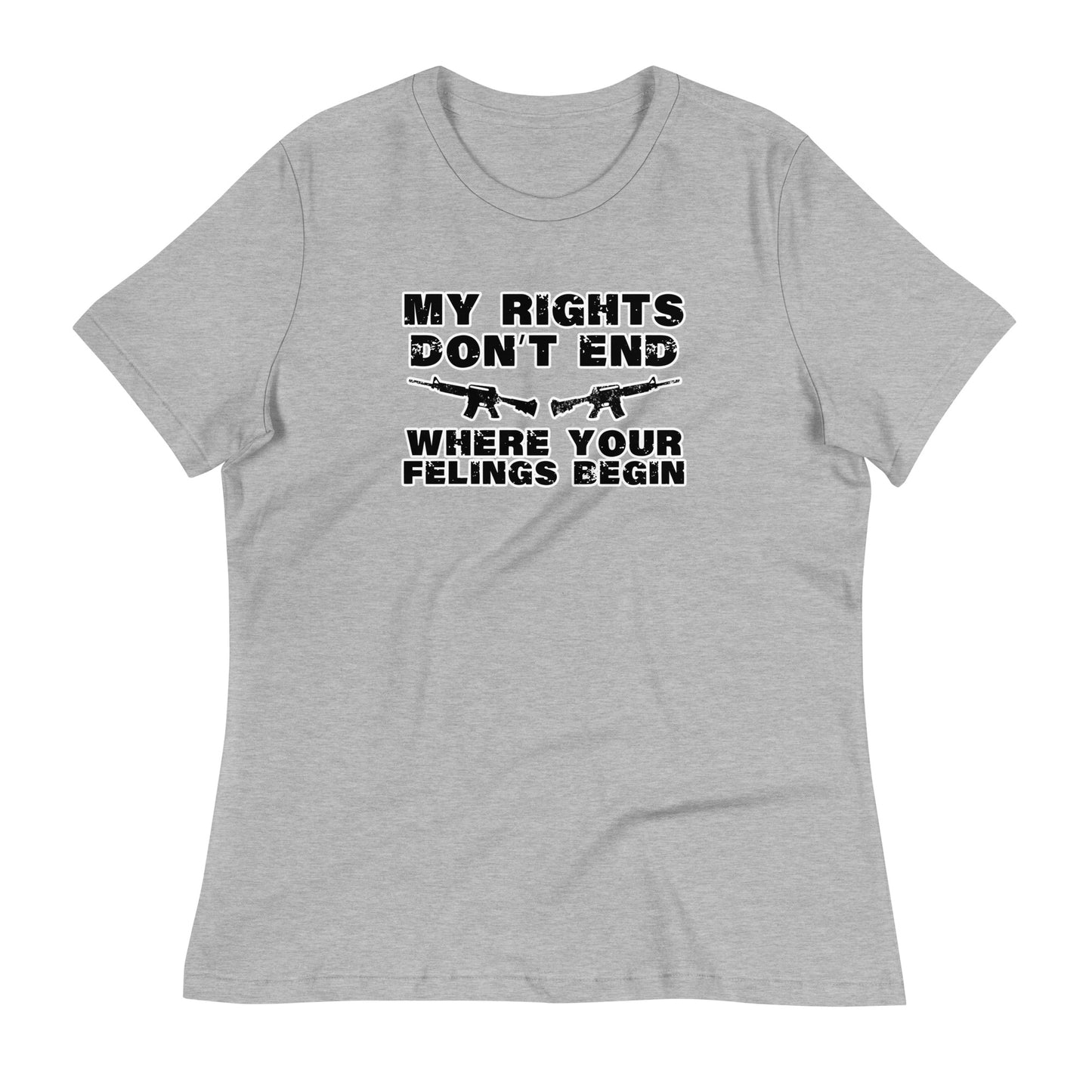 My Rights Don't End Women's Relaxed T-Shirt