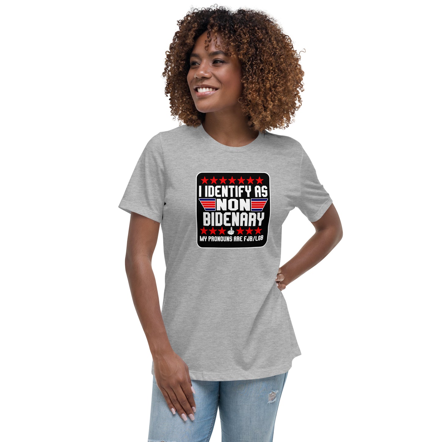 NON BIDENARY Women's Relaxed T-Shirt