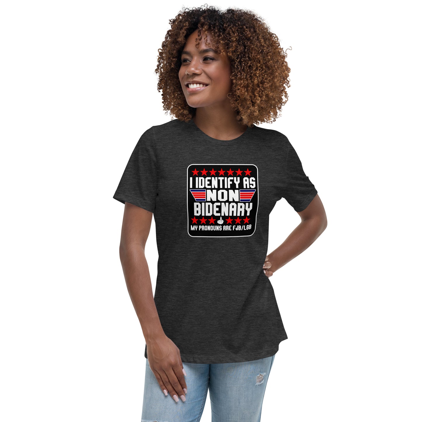 NON BIDENARY Women's Relaxed T-Shirt