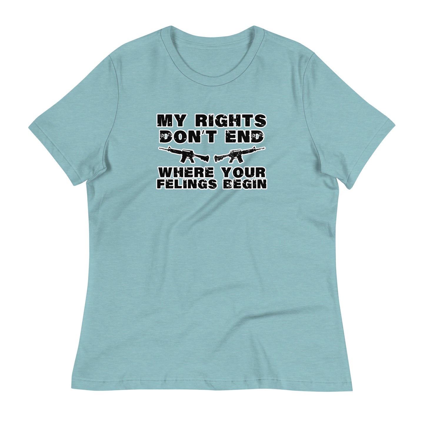 My Rights Don't End Women's Relaxed T-Shirt