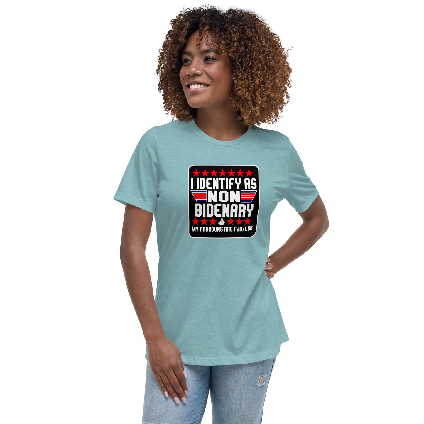 NON BIDENARY Women's Relaxed T-Shirt