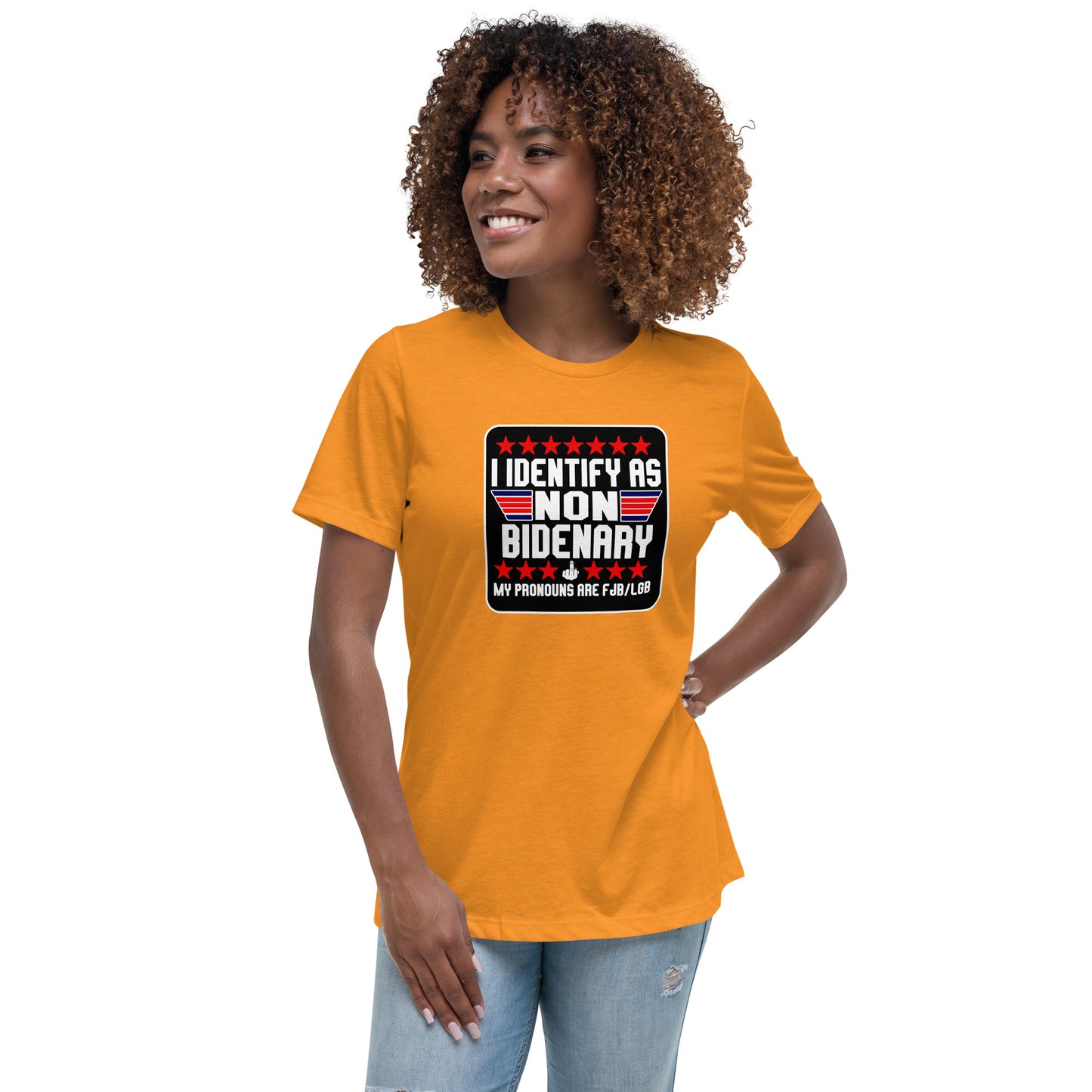 NON BIDENARY Women's Relaxed T-Shirt