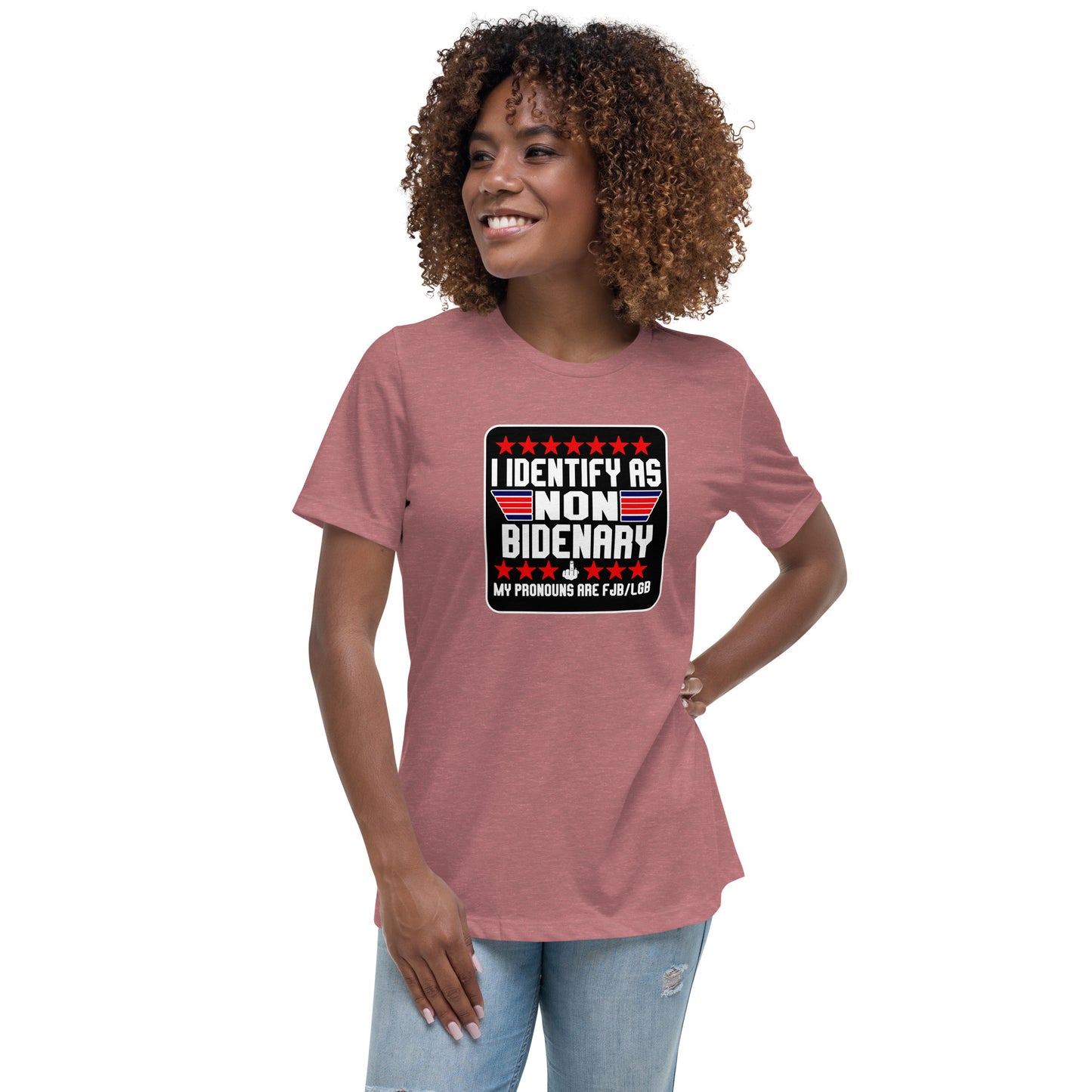 NON BIDENARY Women's Relaxed T-Shirt