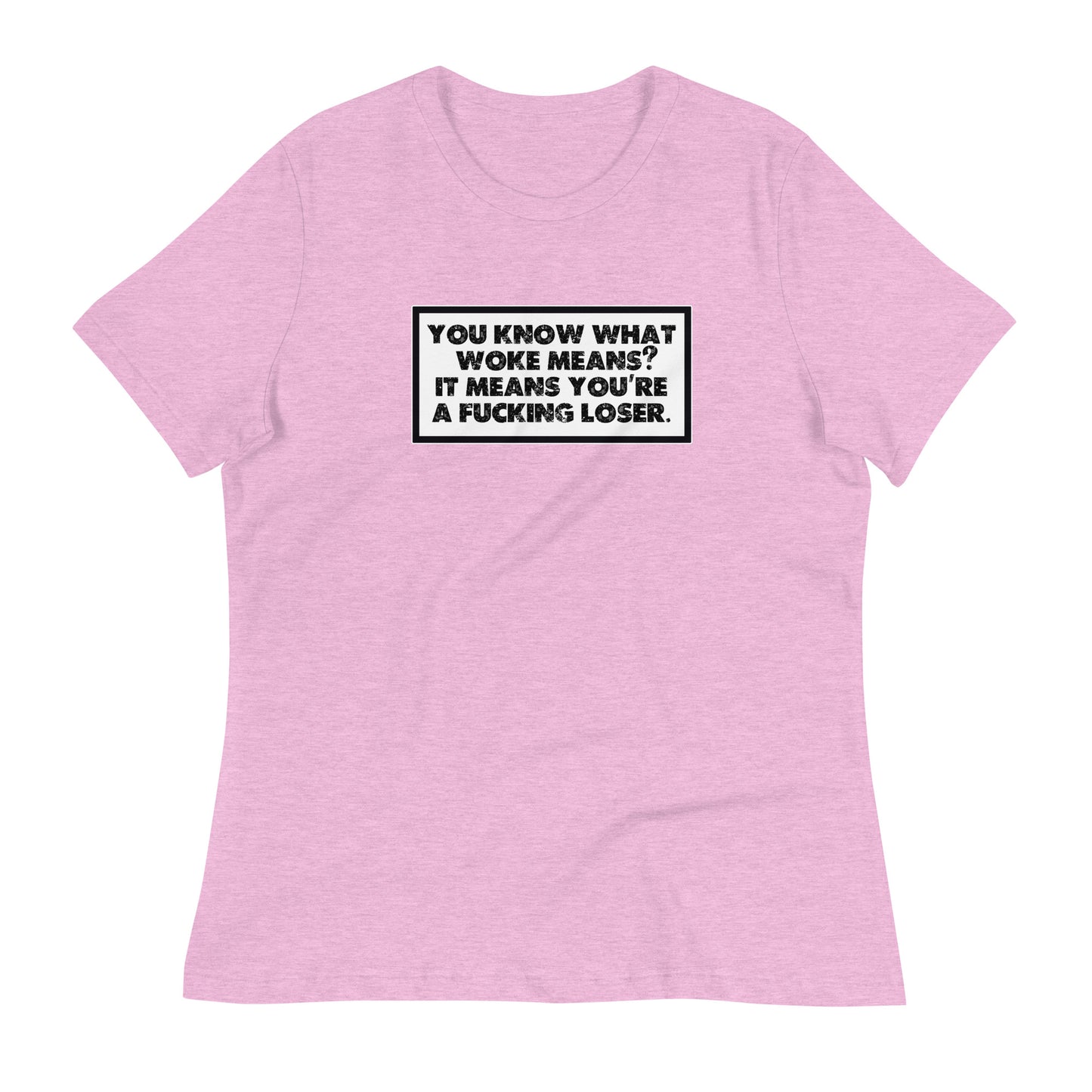 Woke Women's Relaxed T-Shirt