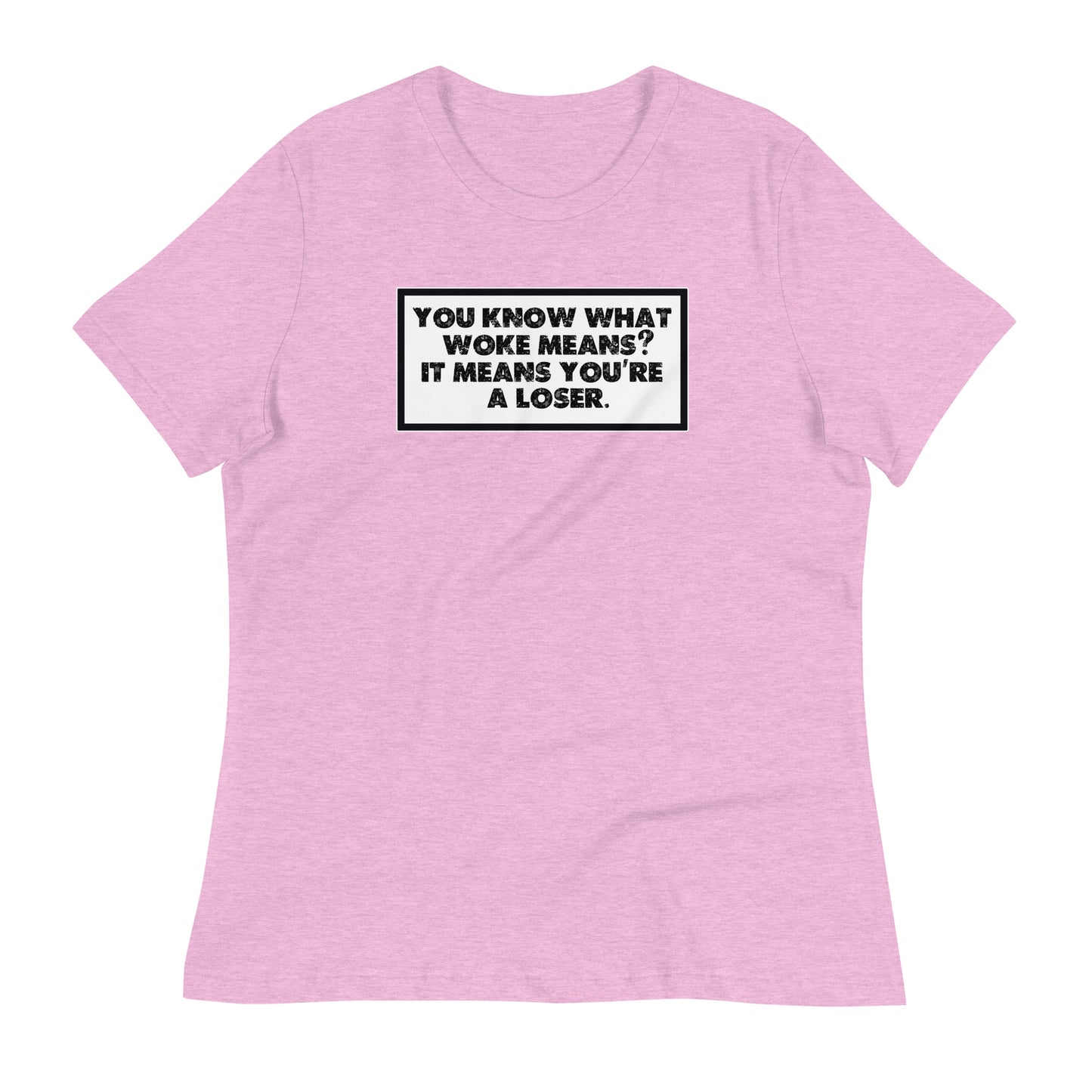 Woke (Clean) Women's Relaxed T-Shirt