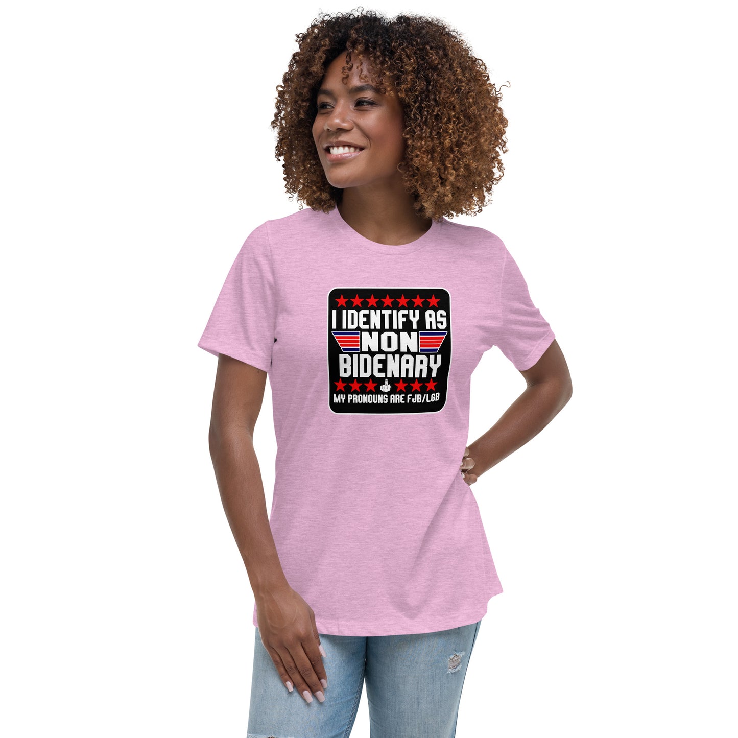 NON BIDENARY Women's Relaxed T-Shirt