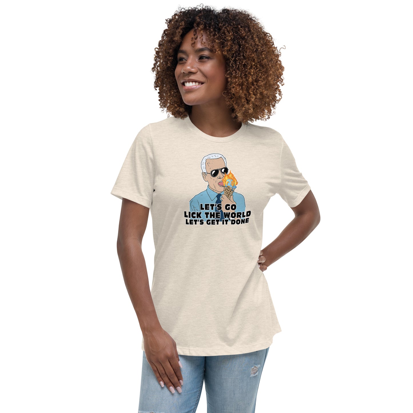 Lick the World Women's Relaxed T-Shirt