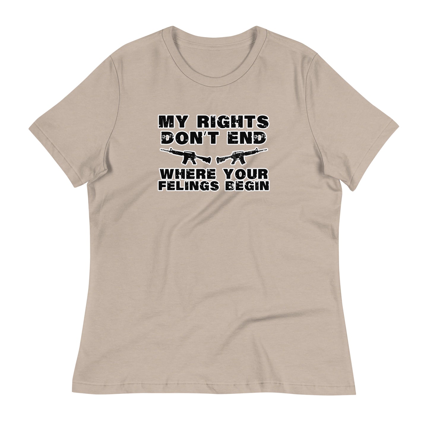 My Rights Don't End Women's Relaxed T-Shirt