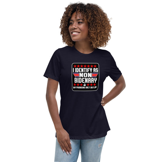 NON BIDENARY Women's Relaxed T-Shirt