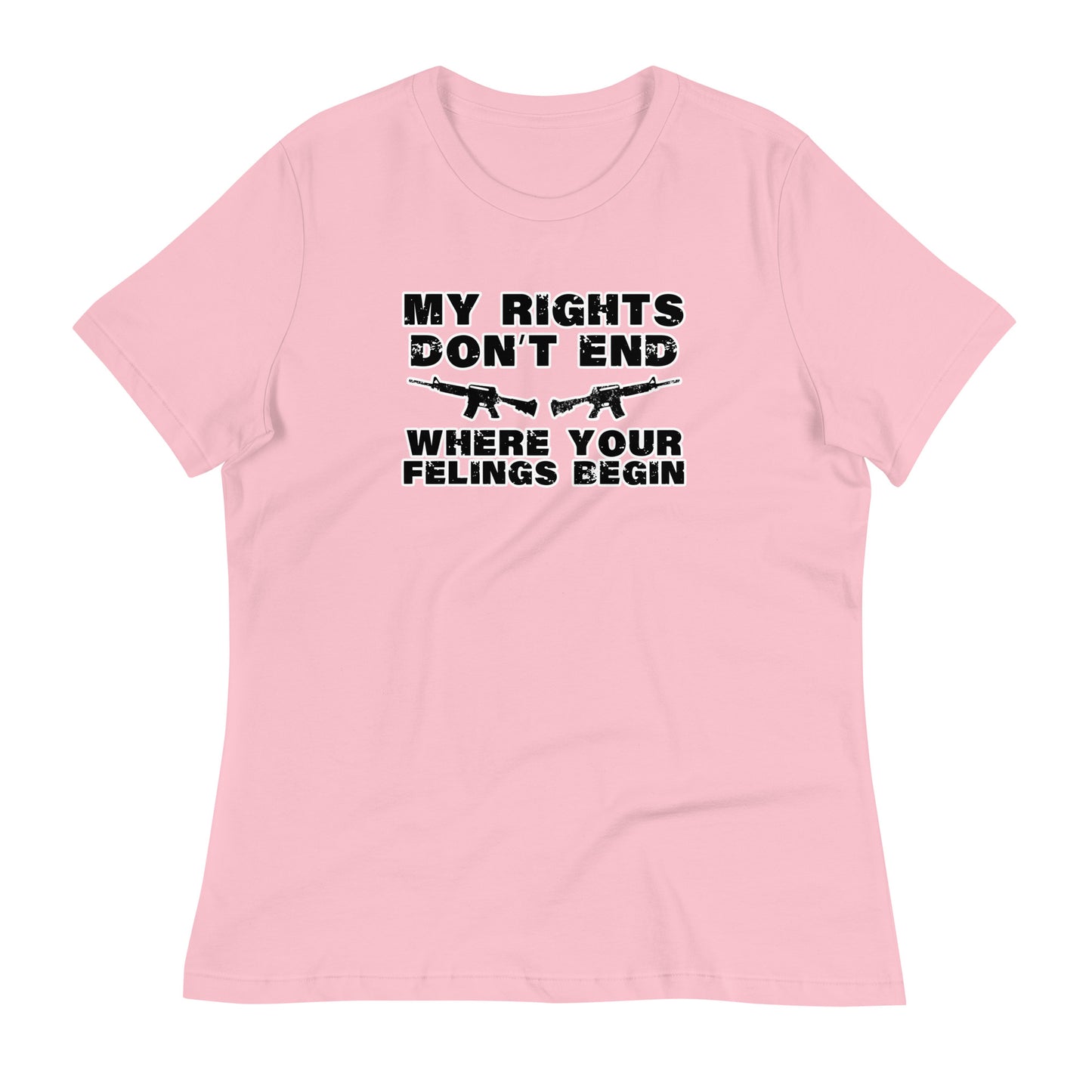 My Rights Don't End Women's Relaxed T-Shirt