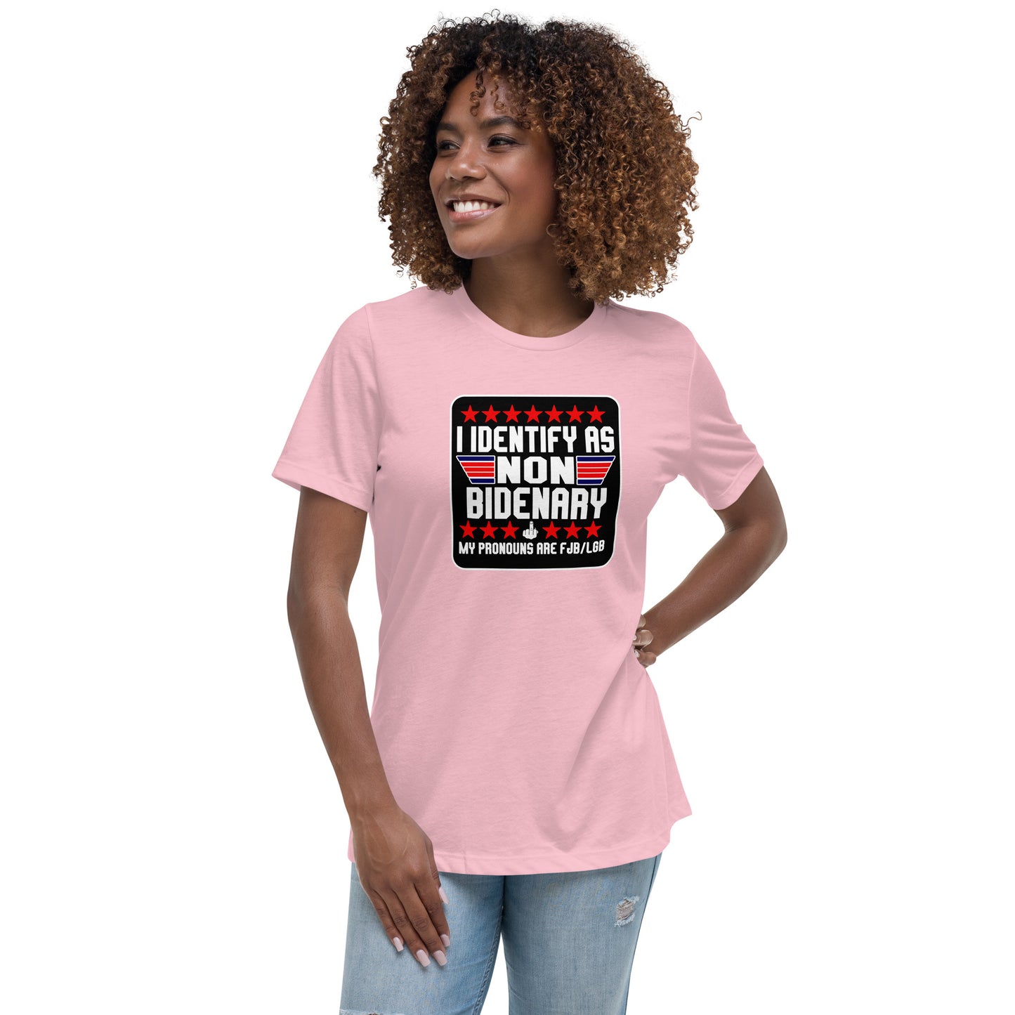 NON BIDENARY Women's Relaxed T-Shirt