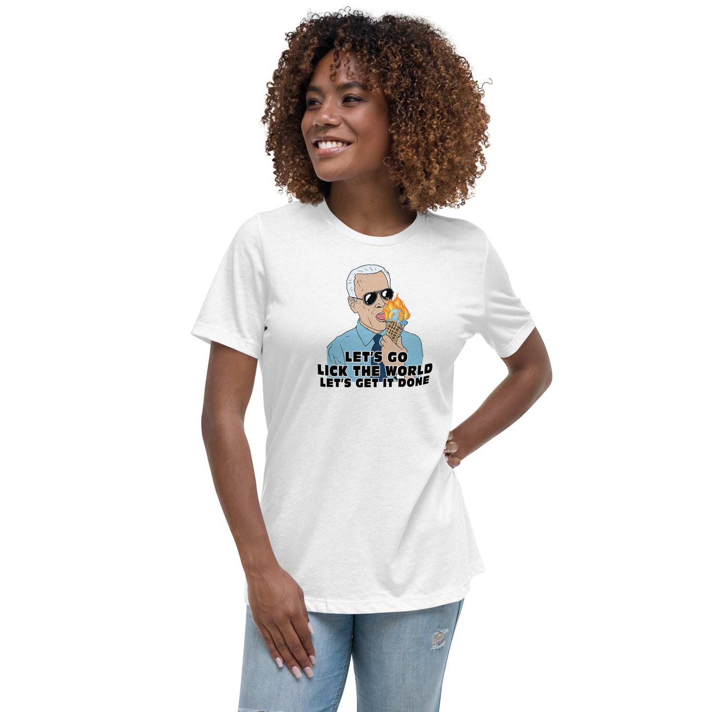 Lick the World Women's Relaxed T-Shirt